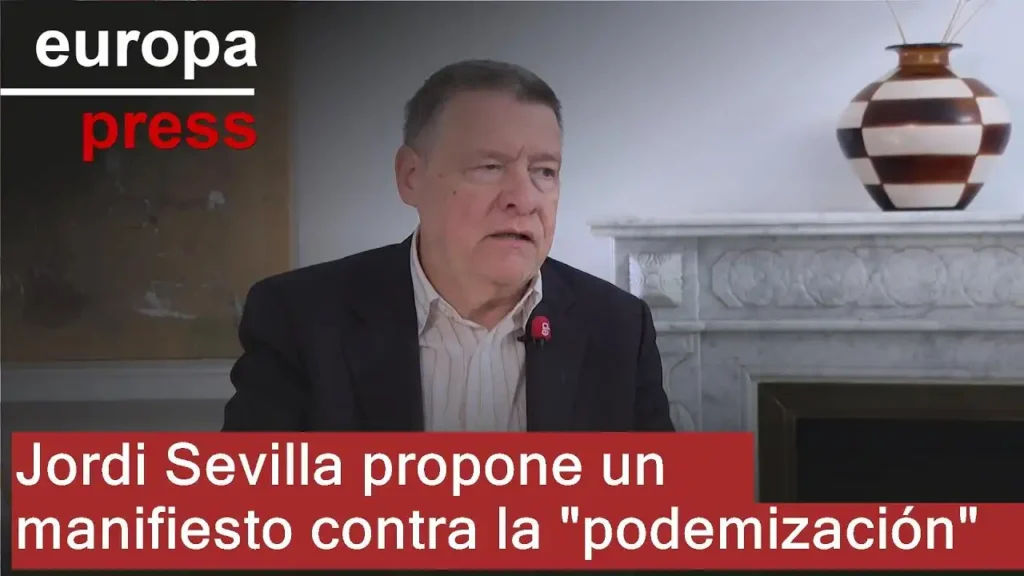 El Manifiesto de Jordi Sevilla: Un Llamado a la Revitalización de la Socialdemocracia en España