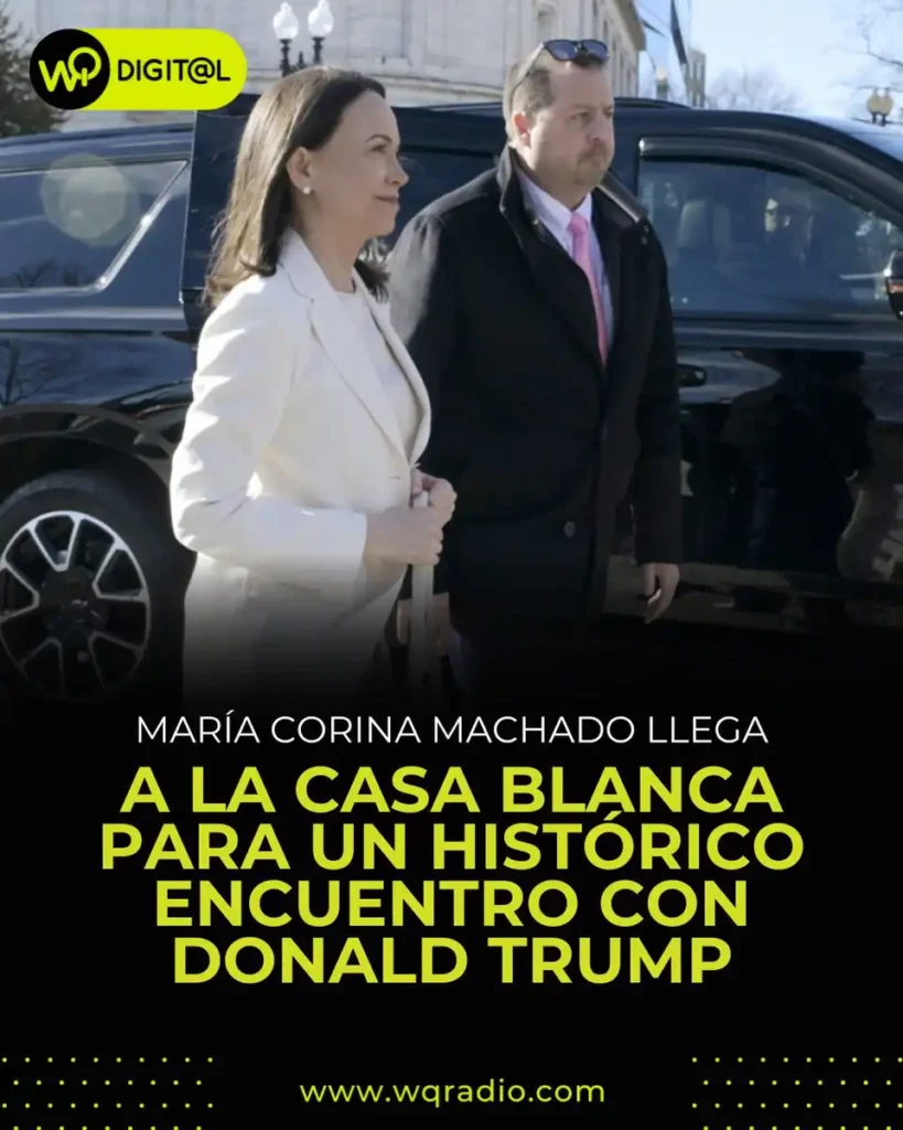 Encuentro Histórico: Trump y María Corina Machado en la Casa Blanca