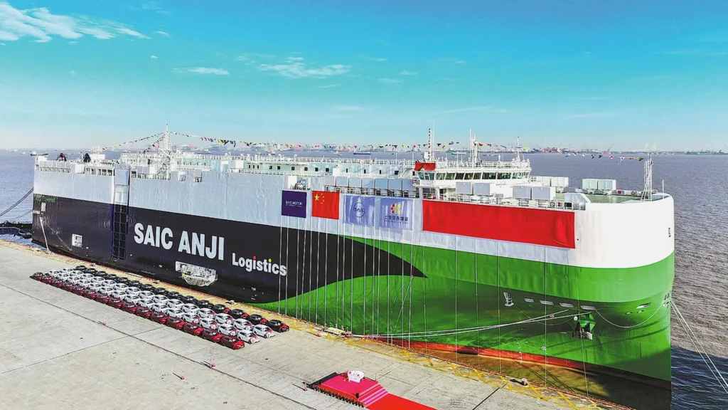Glovis Leader: el barco de transporte de automóviles más grande del mundo