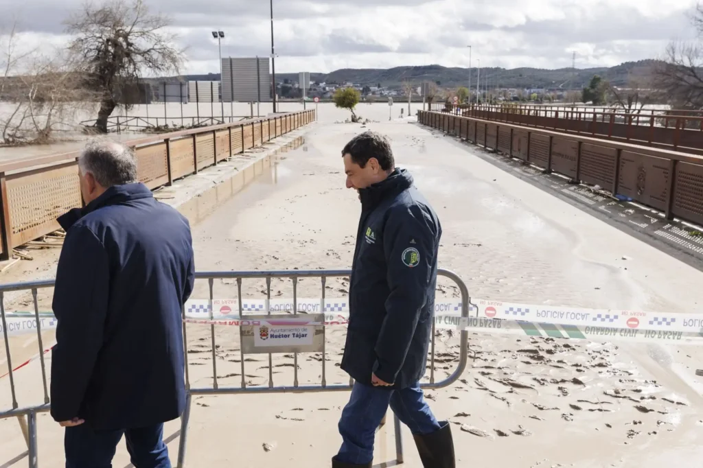 Impacto Devastador de la Borrasca ‘Marta’ en Andalucía: Evacuaciones y Pérdidas Millonarias