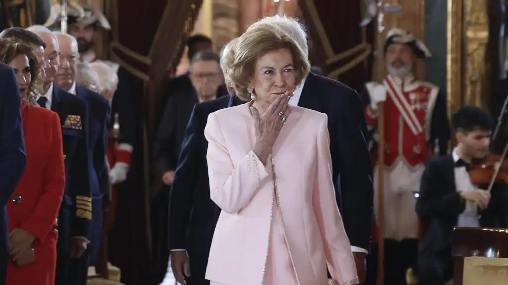 La Reina Sofía Recibe el Toisón de Oro en una Ceremonia Emotiva