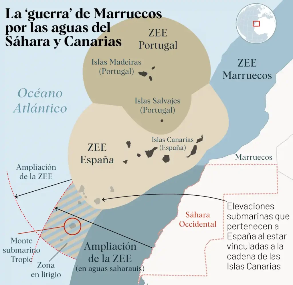 Marruecos y la Delimitación Marítima: Un Conflicto en Aumento