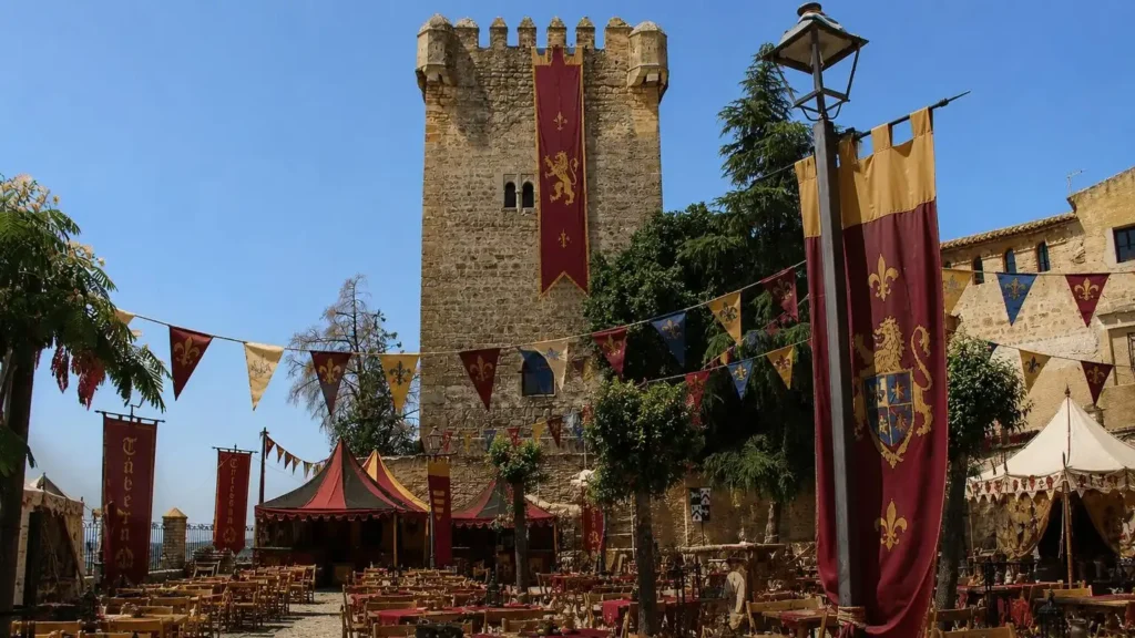 Feria medieval en Montemayor: 14 años reviviendo la Edad Media bajo las murallas del castillo de Córdoba