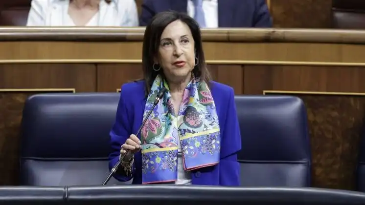 Margarita Robles defiende el compromiso de España con la OTAN tras las críticas de Trump